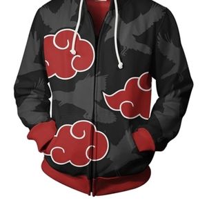 Super Dope Naruto Akatsuki Hoodie | LARGE